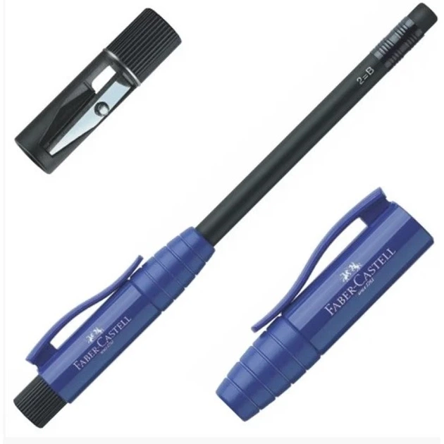 Карандаш чернографитный Perfect Pencil II, синий, 182951 Faber-Castell 1