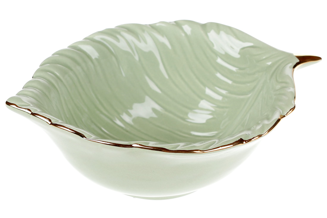 Пиала керамическая "Письмо" 250 мл, оливковое зеленое с золотом, 945-251