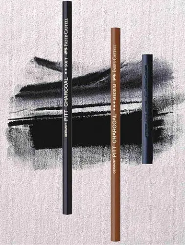 Уголь прессованный EXTRA SOFT 3 шт., 129996, Faber-Castell 3