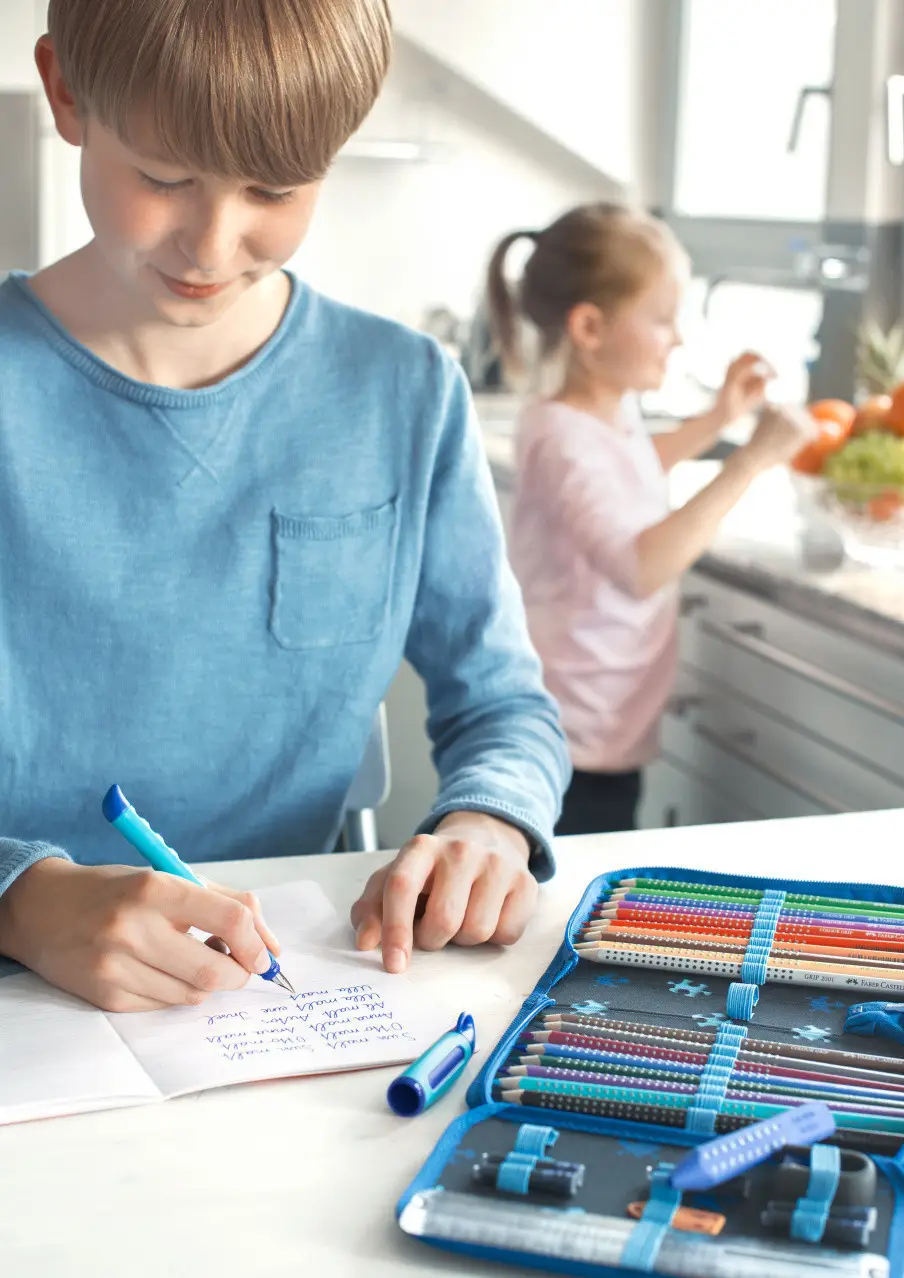 Картридж чорнильний Довгий 5 шт., синій, 185524 Faber-Castell 4