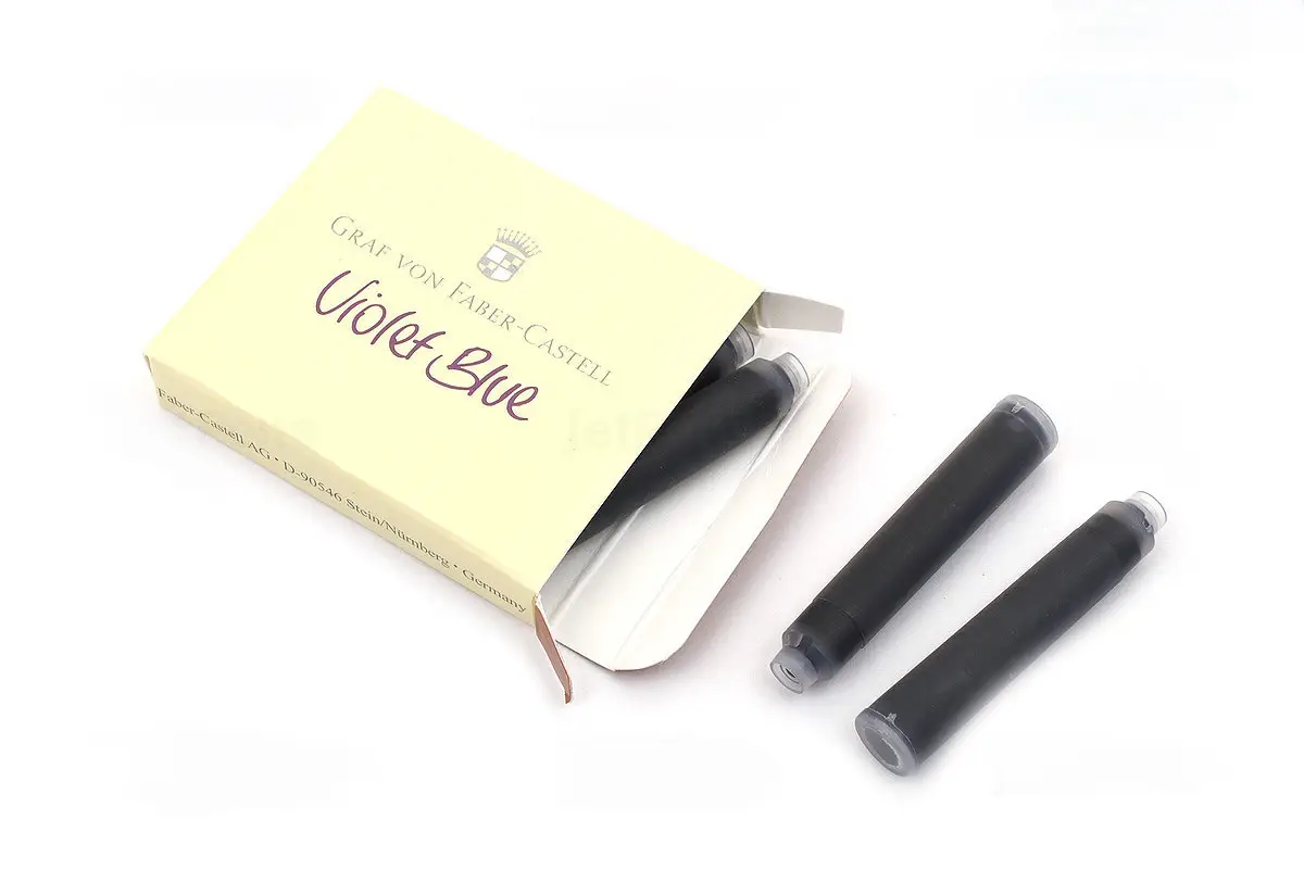 Картридж чорнильний Graf von 6 шт., фіолетово-синій, 141106 Faber-Castell 1