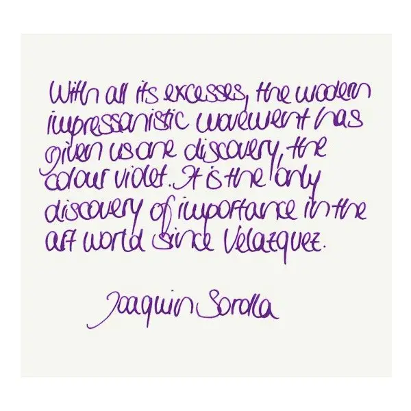 Картридж чорнильний Graf von 6 шт., фіолетово-синій, 141106 Faber-Castell 6