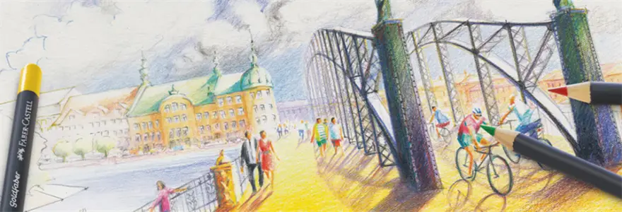 Карандаши 12 цв. Goldfaber Colour pencil в металлической коробке, 114712 Faber-Castell 5