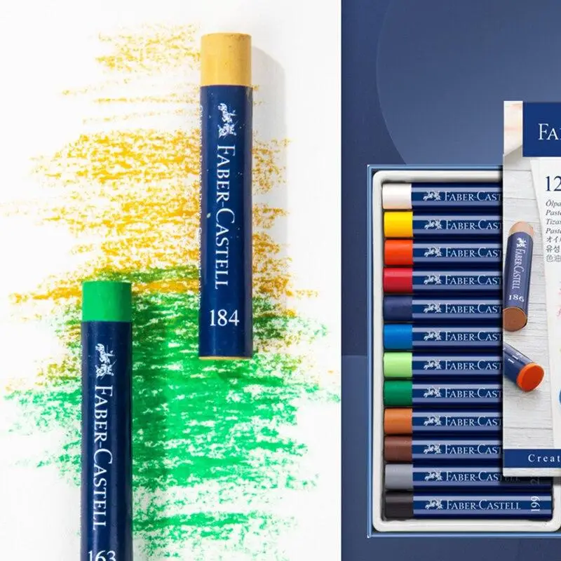 Пастель масляная 12 цв. Oil Pastels, 127012 Faber-Castell 2