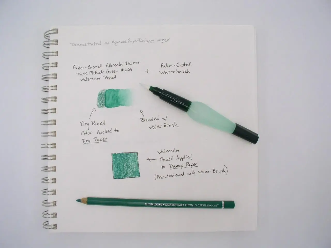 Пензлик з резервуаром для води Water Brush Fine (тонка), об`єм води 6 мл, 185104 Faber-Castell 7