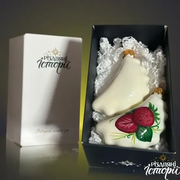 Набор шаров на 2 вареника "Клубника"