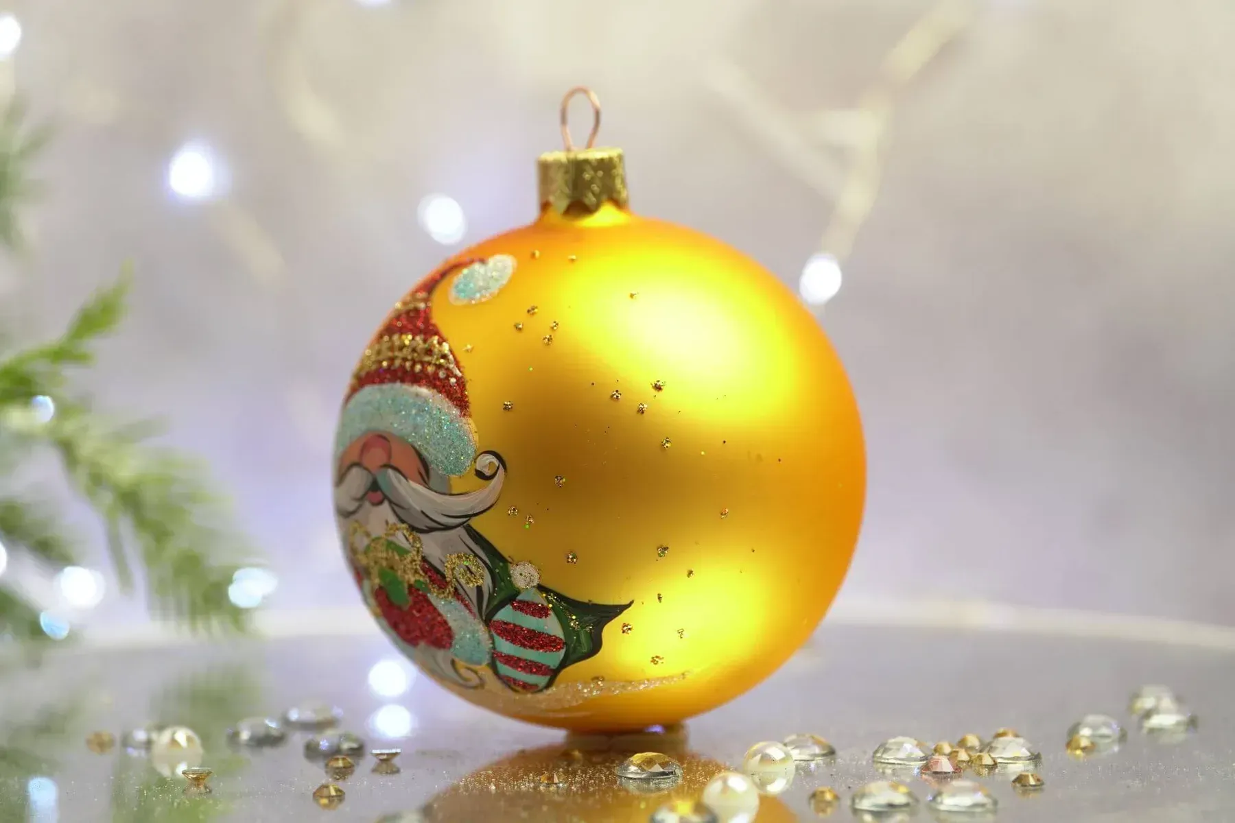 Набор елочных шаров "Гномы-Волшебники" 4