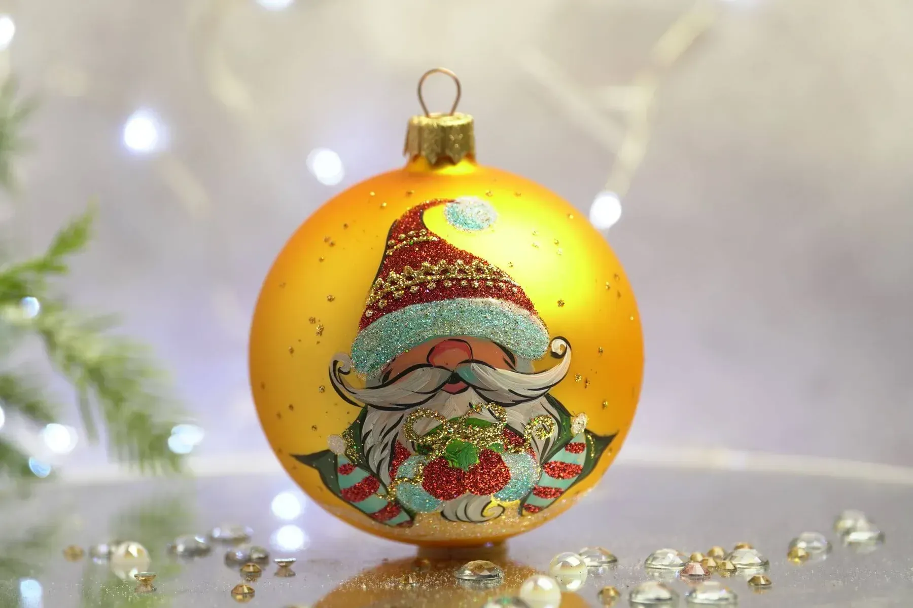 Набор елочных шаров "Гномы-Волшебники" 3