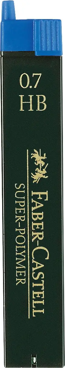 Грифель для механічного олівця Fineline lead Super-Polymer 0,7 мм, HB, 120700 Faber-Castell