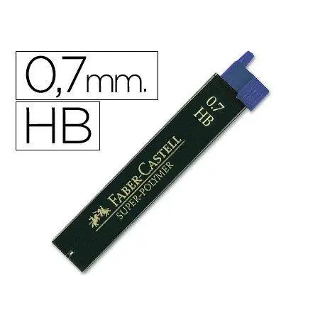 Грифель для механічного олівця Fineline lead Super-Polymer 0,7 мм, HB, 120700 Faber-Castell 3
