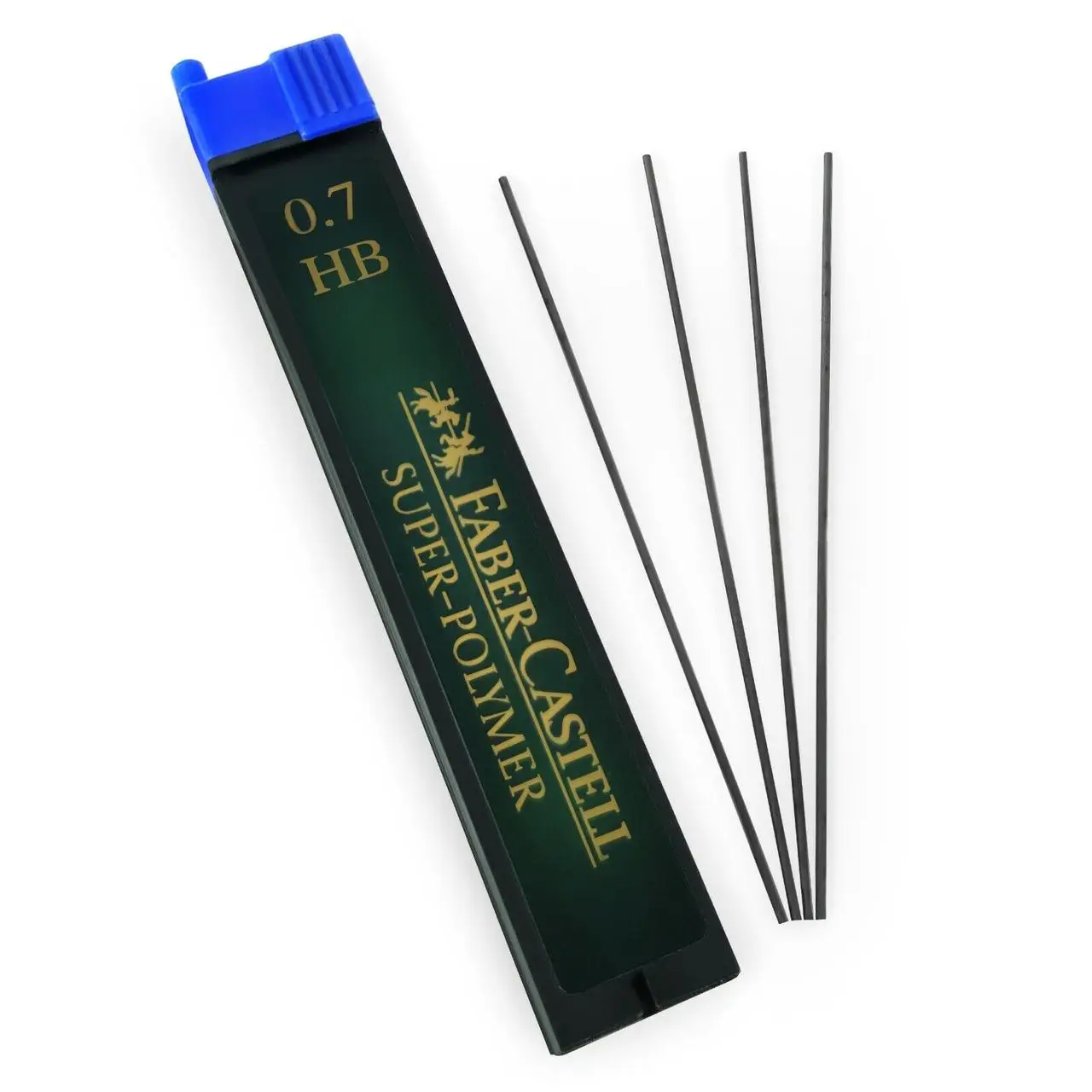 Грифель для механічного олівця Fineline lead Super-Polymer 0,7 мм, HB, 120700 Faber-Castell 4