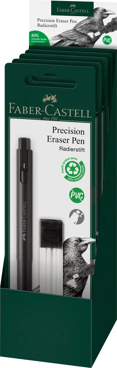 Гумка-олівець, в пластиковому корпусі, 185610 Faber-Castell 7