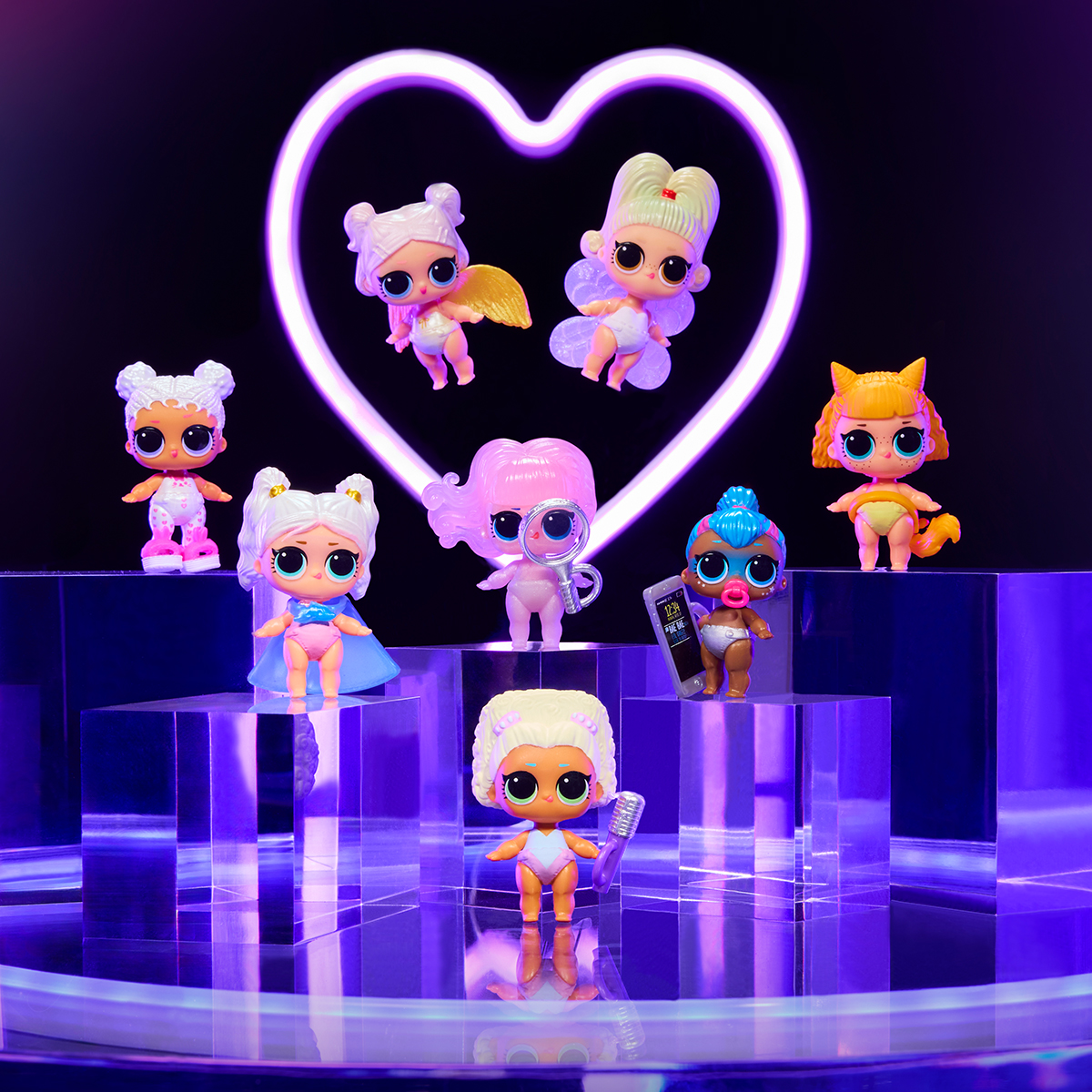 Игровой набор с куклой L.O.L. SURPRISE! серии "Eye Spy" – ЗАГАДНЫЕ СЕСТРИЧКИ (в диспл.), 542605 7