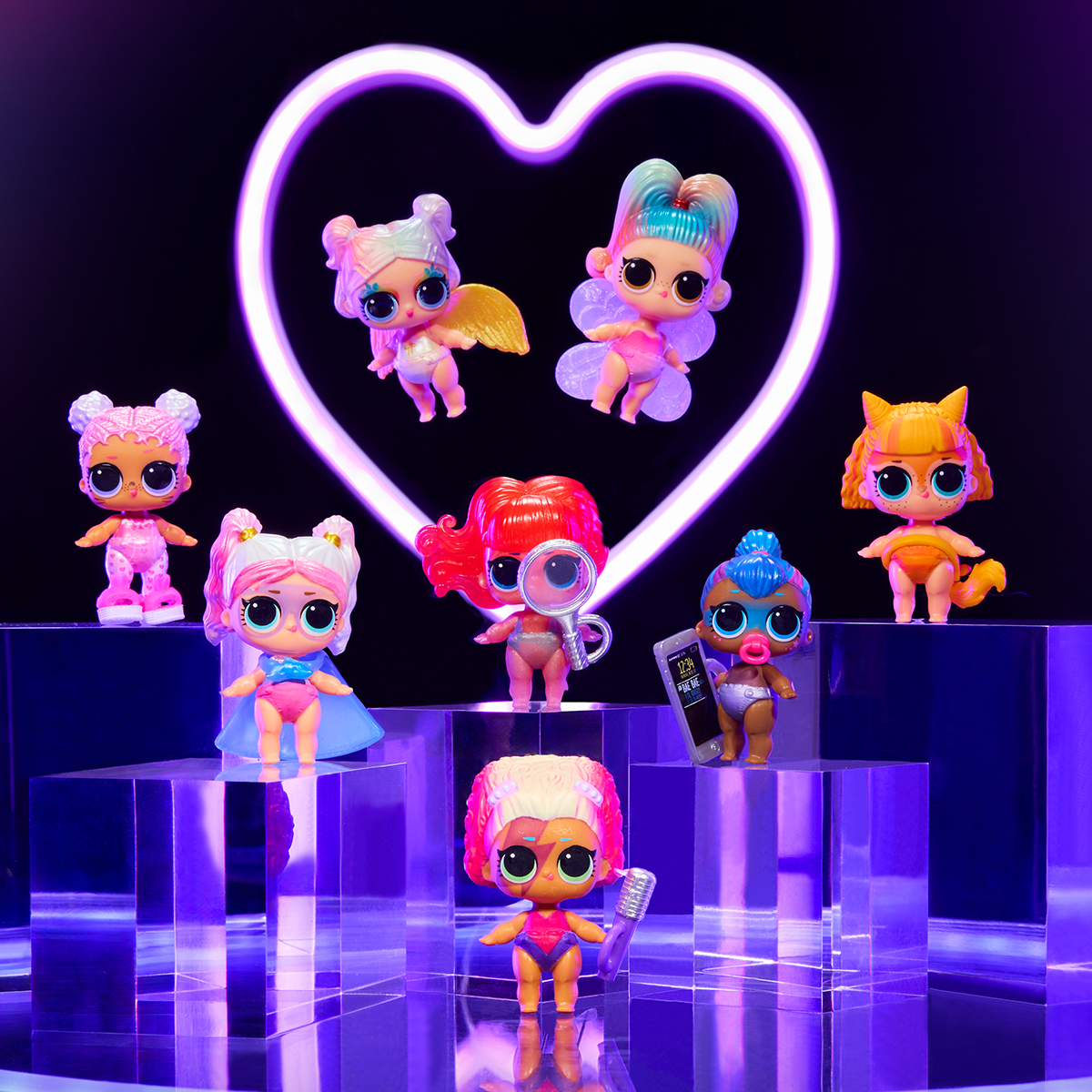 Игровой набор с куклой L.O.L. SURPRISE! серии "Eye Spy" – ЗАГАДНЫЕ СЕСТРИЧКИ (в диспл.), 542605 8