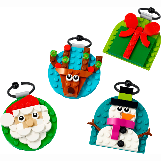 Конструктор Lego "Набір різдвяних прикрас", 40744 1