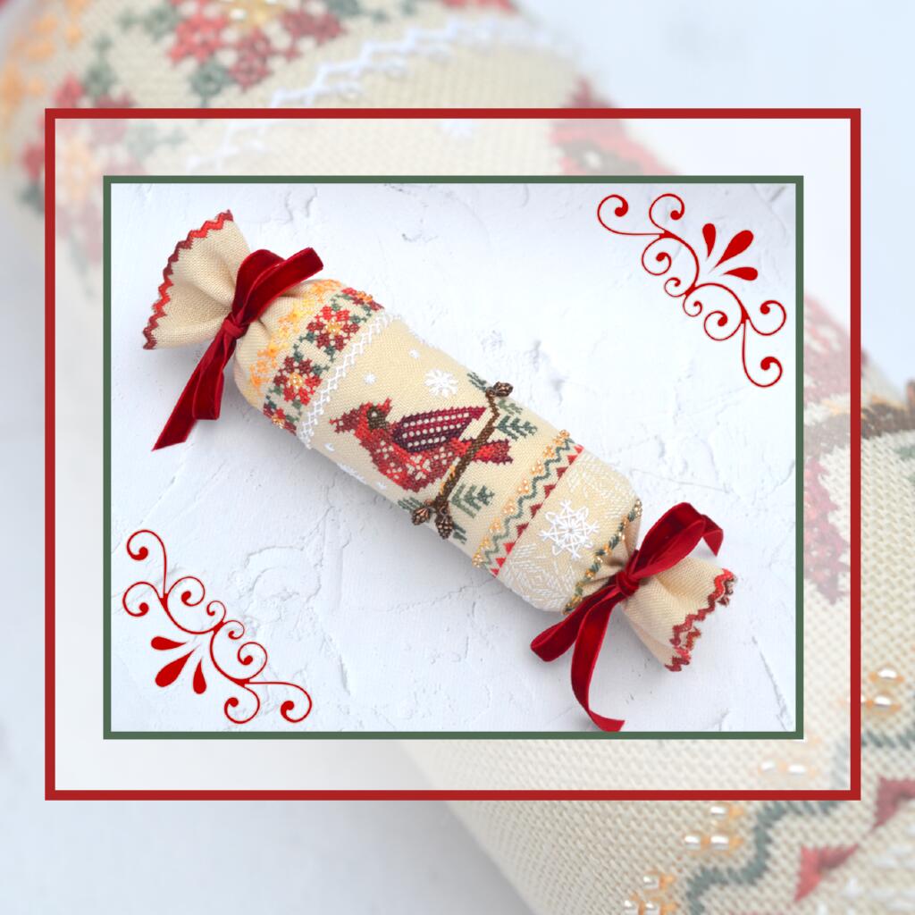 Набор для вышивания крестиком Х-311 "Конфета. Зимний гость" 6*24 см, TelaArtis