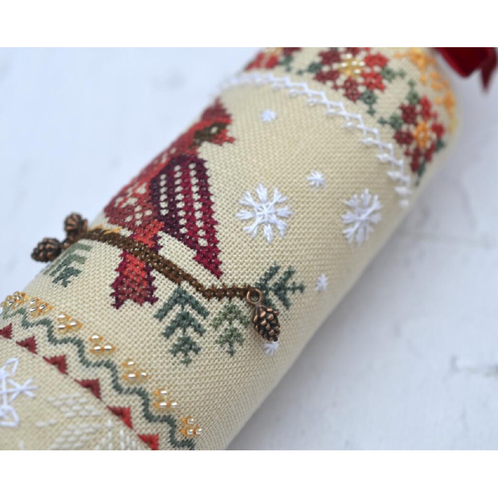 Набор для вышивания крестиком Х-311 "Конфета. Зимний гость" 6*24 см, TelaArtis 2