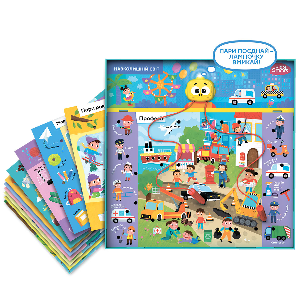 Электронная логическая игра KIDDI SMART – ВИКТОРИНА ОКРУЖАЮЩИЙ МИР S2, 157-А-0022-UA 1