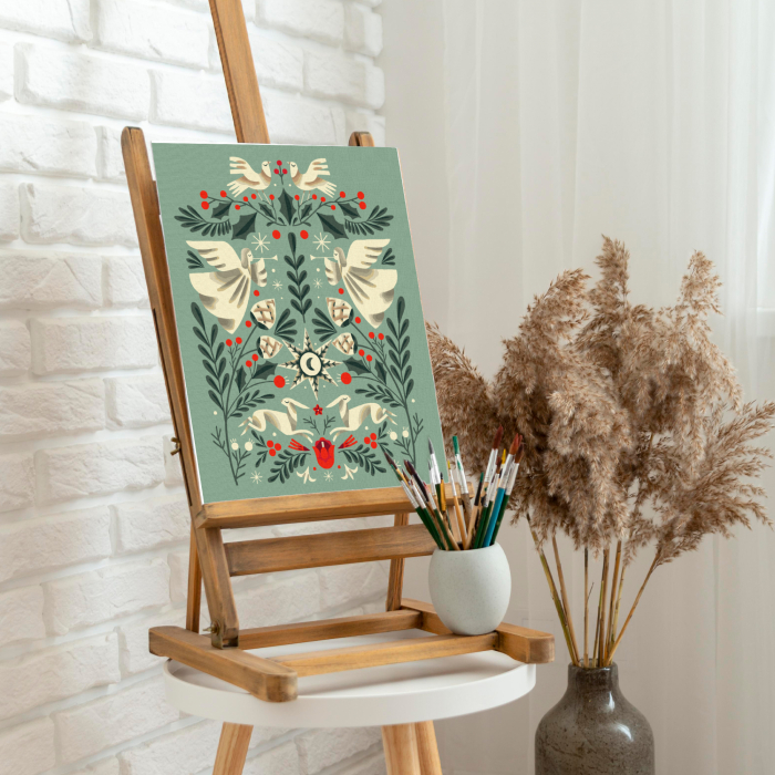 Картина по номерам "Ангельский сад", AA-0171880 3