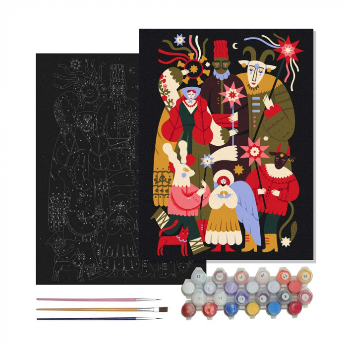 Картина за номерами "Коляда", AA-0194612