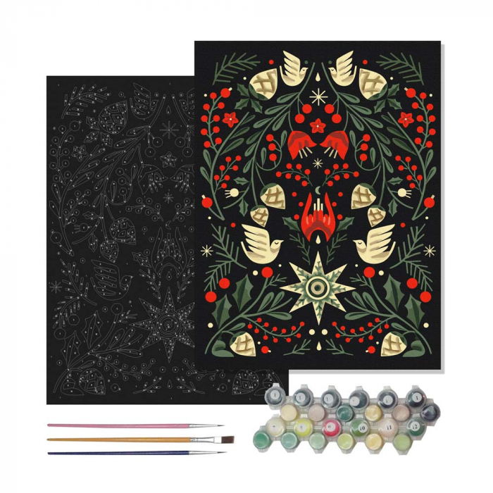 Картина по номерам "Рождественская симфония", AA-0171879