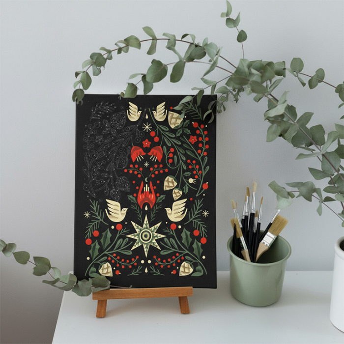 Картина по номерам "Рождественская симфония", AA-0171879 3