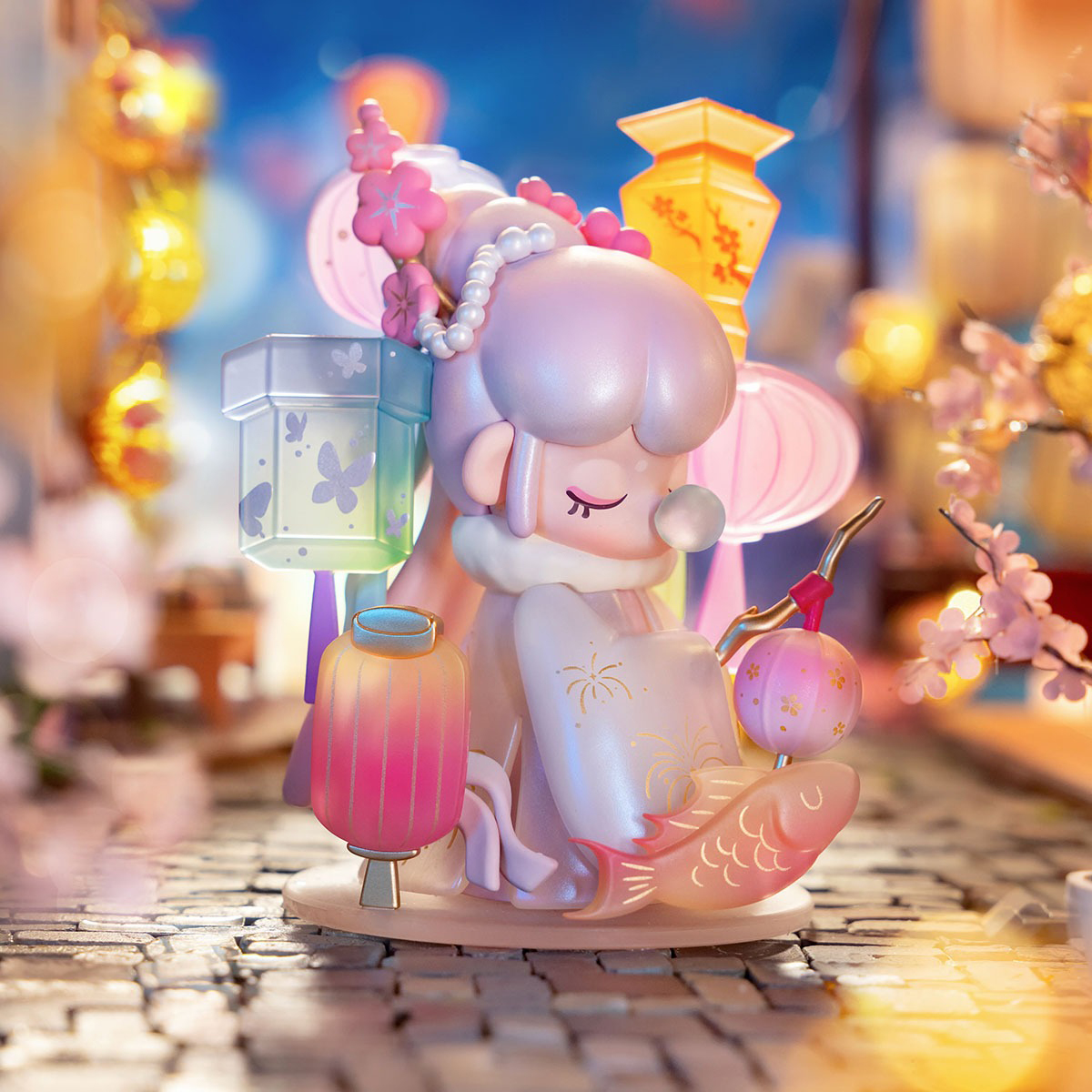 Коллекционная фигурка Pop Top Rolife серии "Nanci" - Поэтическая Красота (в дисп., в асс.), ZPXX 7