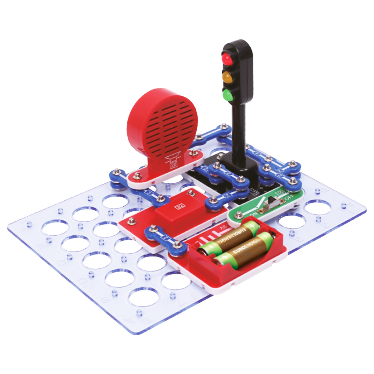 Конструктор електронний DOKA "162 СХЕМИ", D70714 1