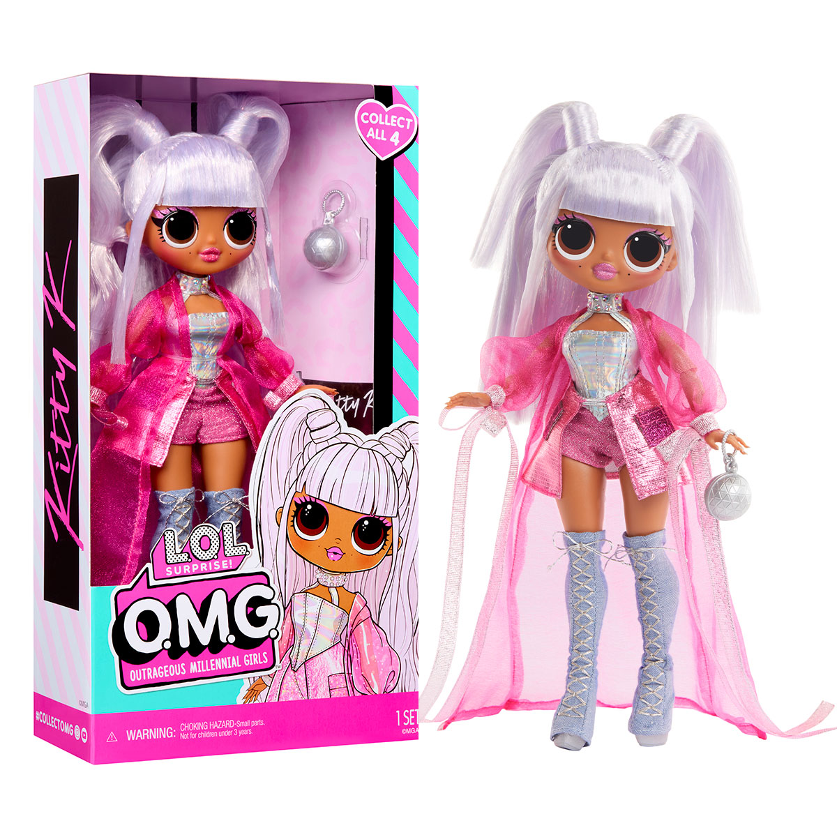 Кукла L.O.L. SURPRISE! серии "O.M.G. Entry" – КИТТИ К, 595632