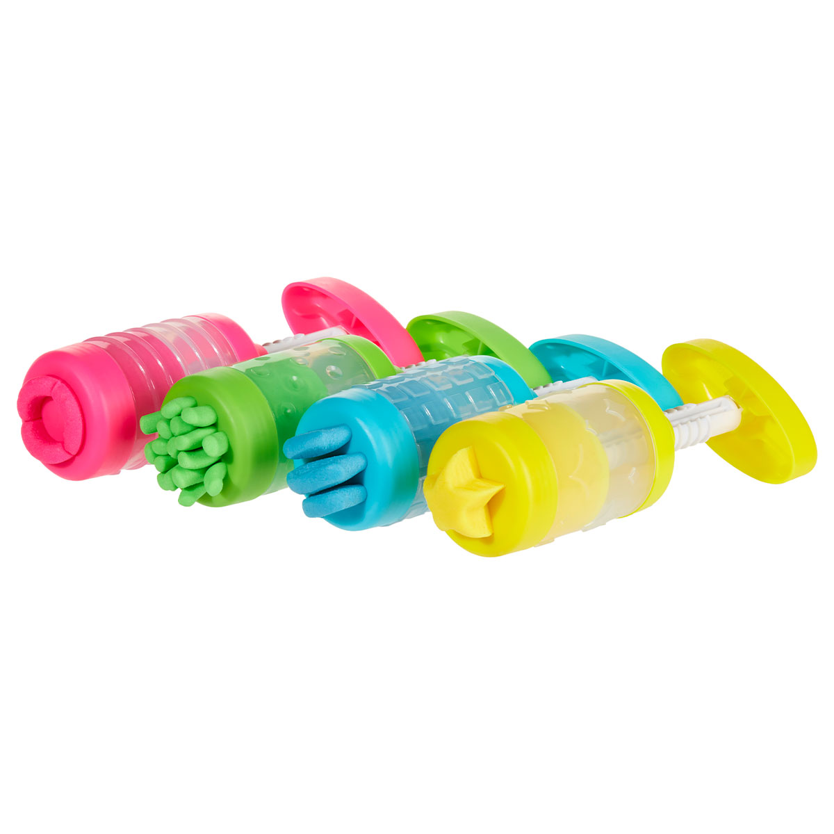 Маса для ліплення, що не засихає, WONDER FACTORY – СТВОРИ ФОРМУ, З ПРЕСОМ (в асорт., в дисп.), 595106 3