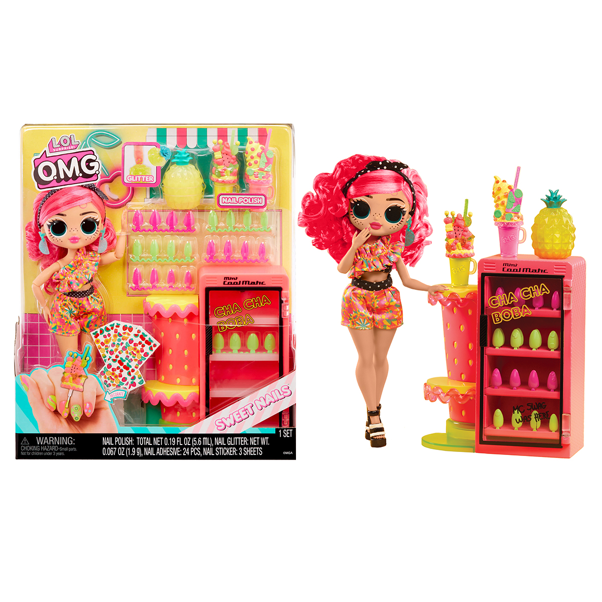 Набор игровой с куклой L.O.L. SURPRISE! серии "O.M.G." – ЧА ЧА (с аксесс.), 503842
