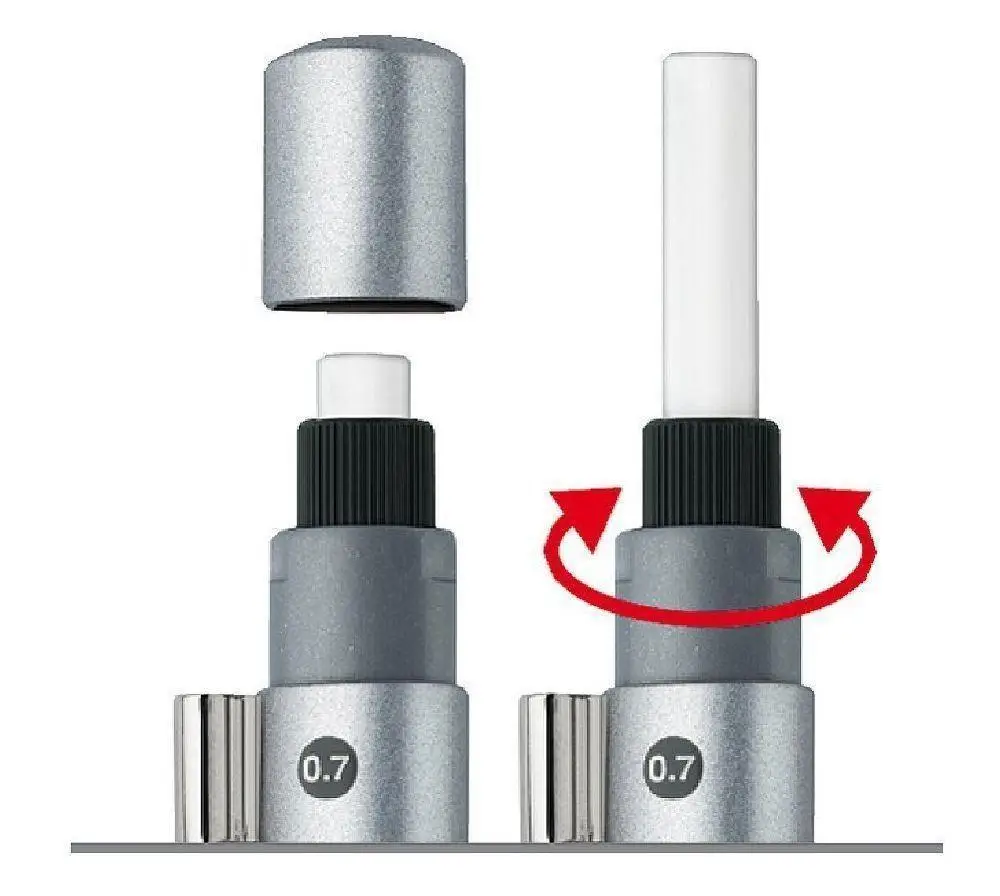 Карандаш механический 0,7мм Grip 2011, темно-синий, 131263, Faber-Castell 3