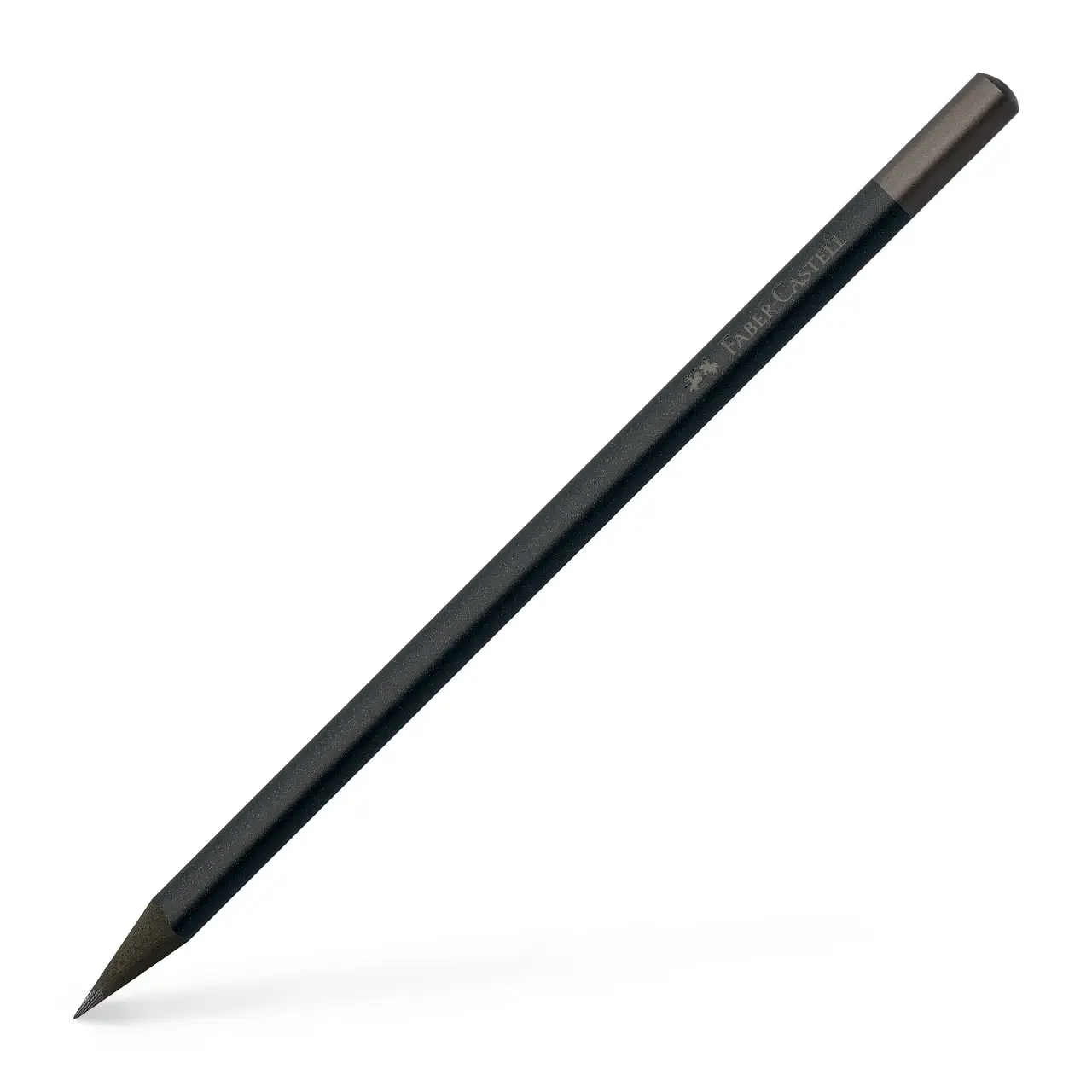 Карандаш чернографитный B трехгранный Urban All Black, 112190 Faber-Castell