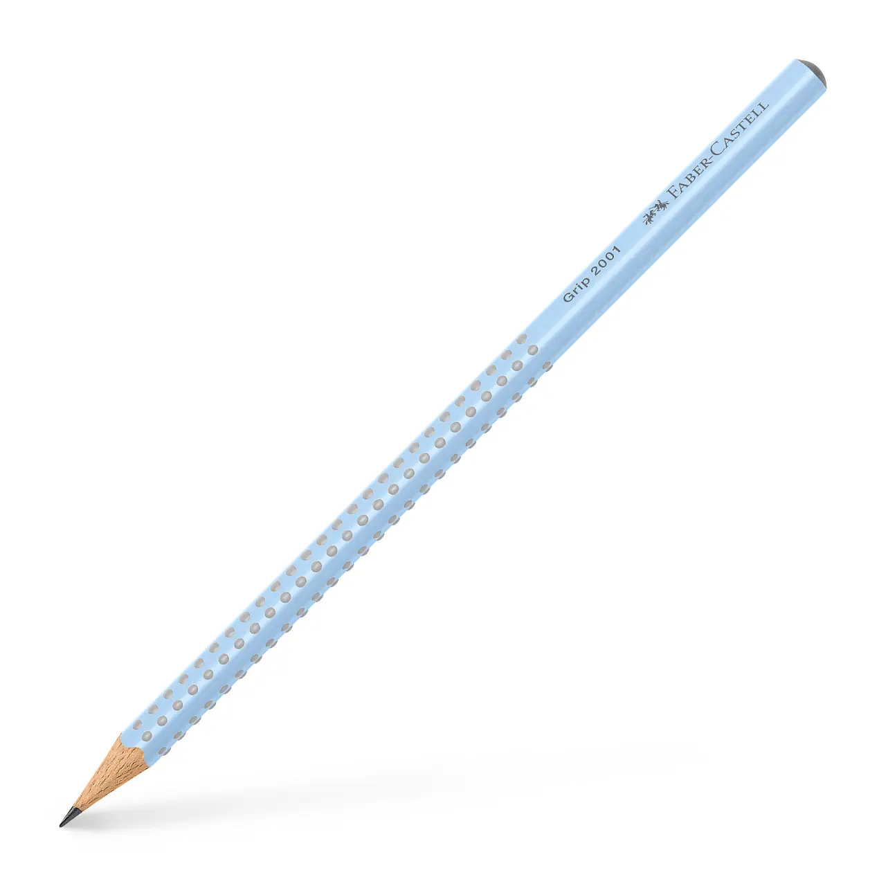 Карандаш чернографитный Grip 2001 Sky Blue, 517074, Faber-Castell