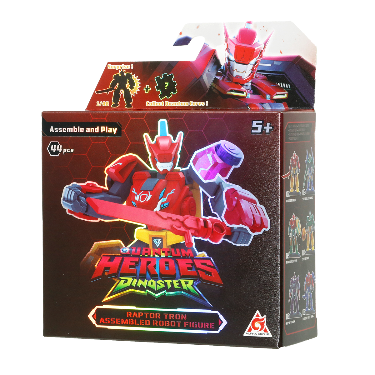 Робот-конструктор Dinoster - Раптор Трон, EU580881A-1 1