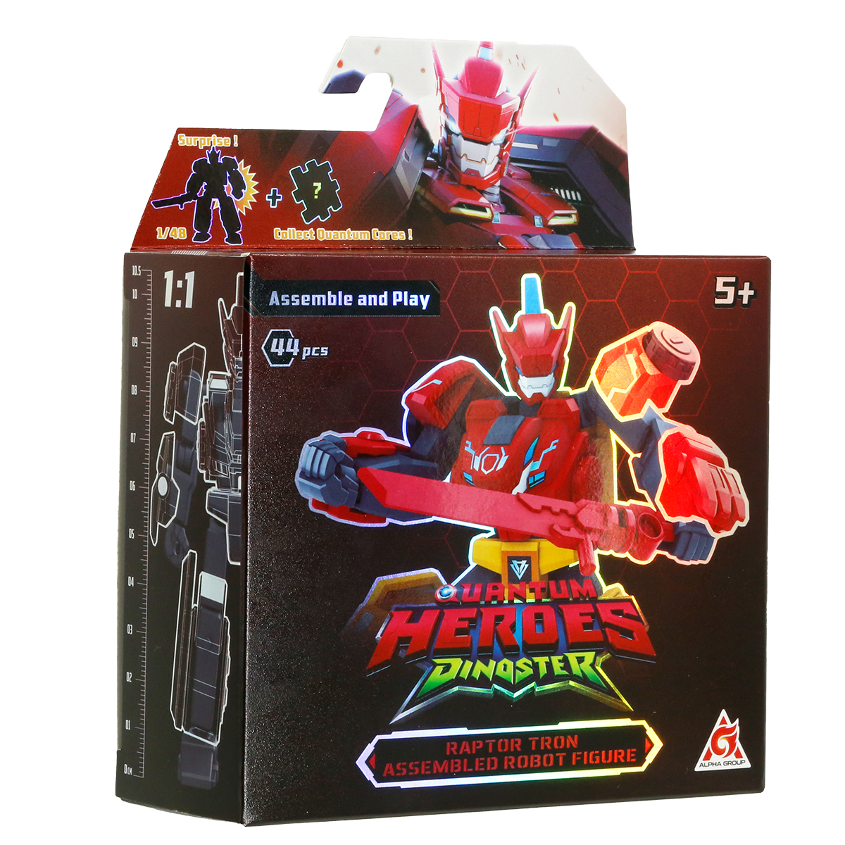 Робот-конструктор Dinoster - Раптор Трон, EU580881A-1 3