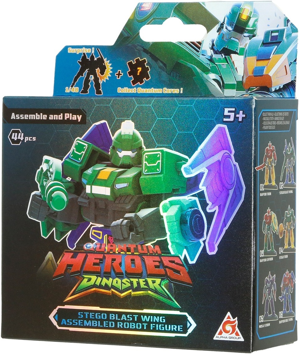 Робот-конструктор Dinoster - Стего Бласт Вінг, EU580881A-2 1