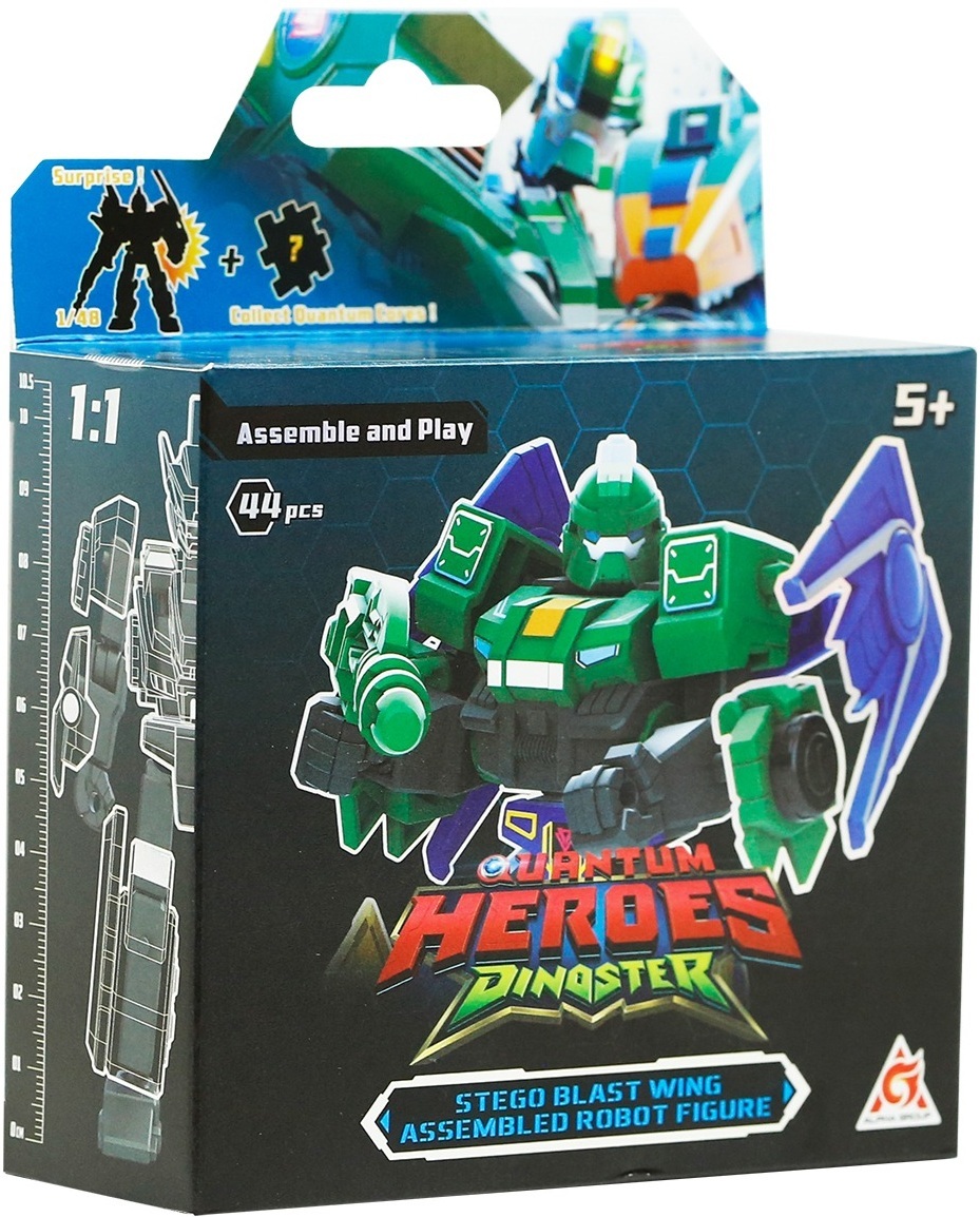 Робот-конструктор Dinoster - Стего Бласт Вінг, EU580881A-2 3