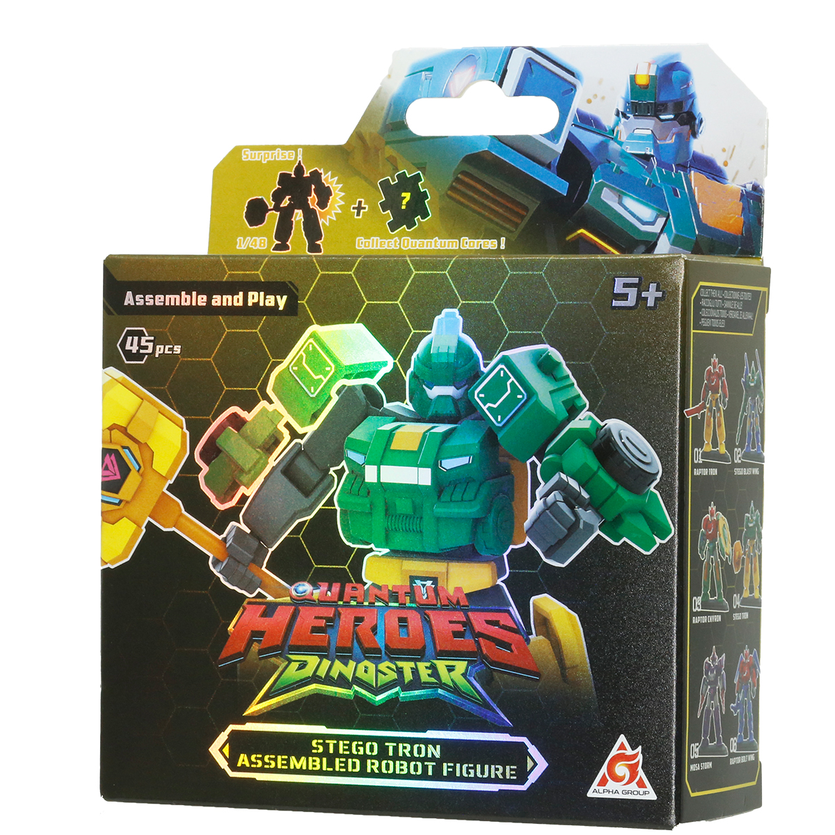 Робот-конструктор Dinoster - Стего Трон, EU580881A-4 1