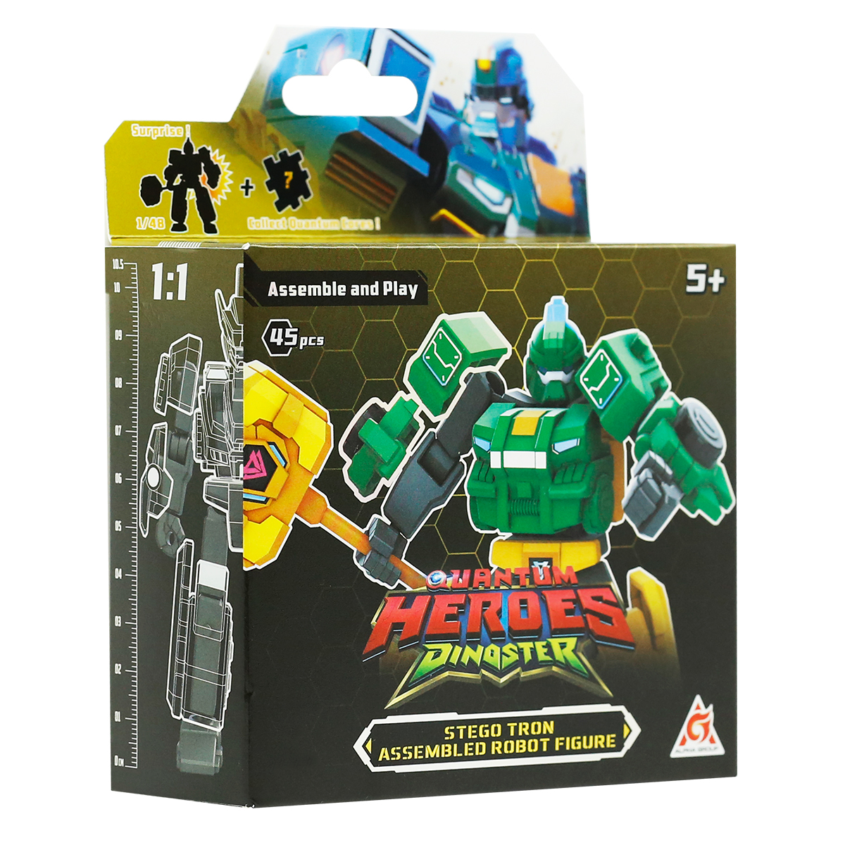 Робот-конструктор Dinoster - Стего Трон, EU580881A-4 3