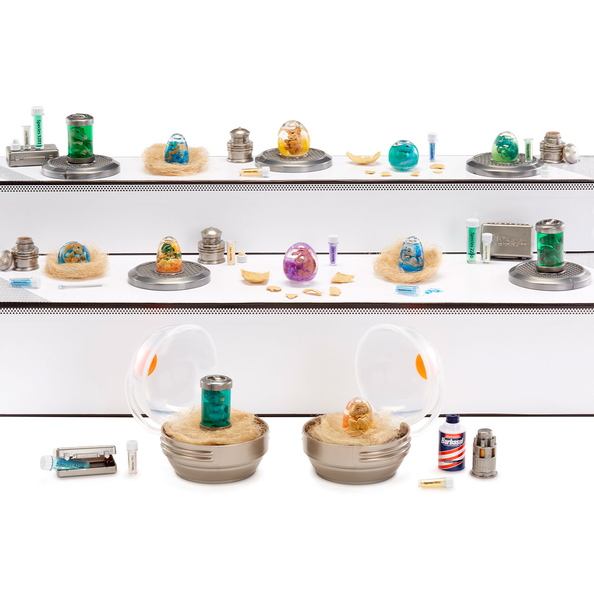 Игровой набор MINIVERSE серии "Jurassic World" – Сотворения Динозавра (в ассорт., в дисп.), 522546 8