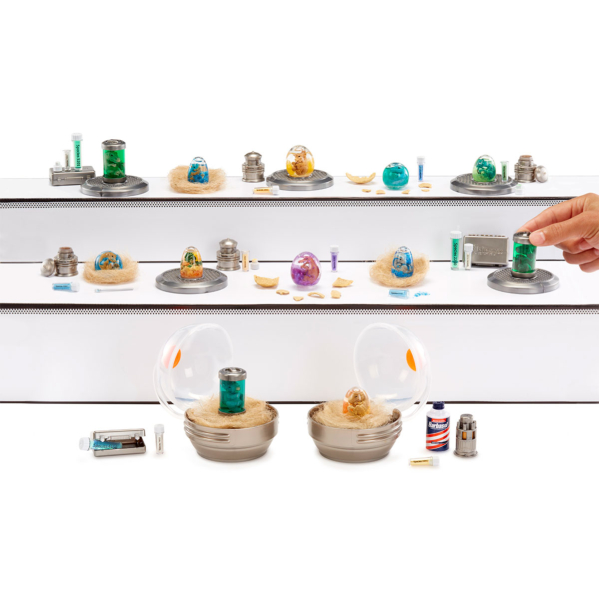 Игровой набор MINIVERSE серии "Jurassic World" – Сотворения Динозавра (в ассорт., в дисп.), 522546 9