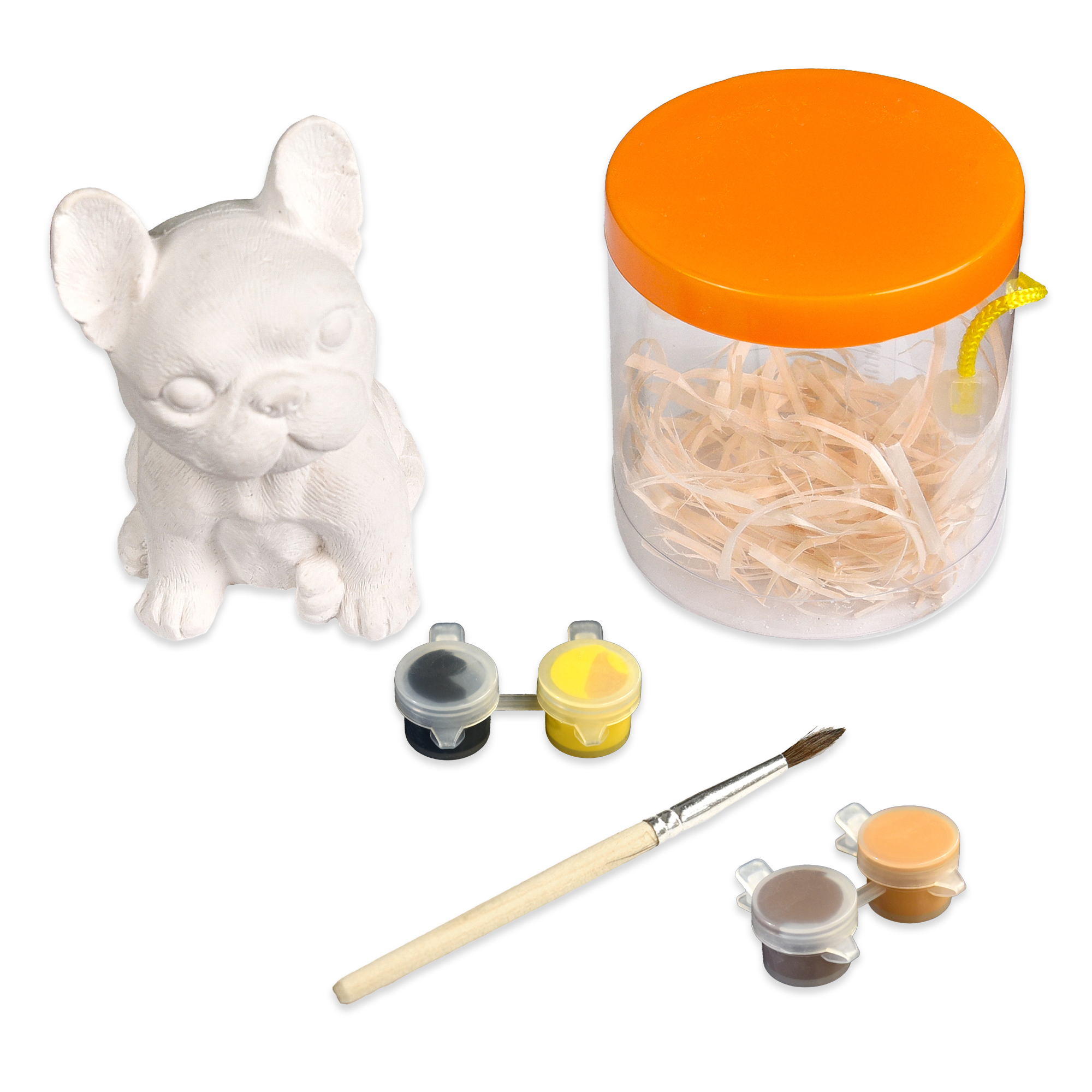 Набор для творчества "Гипсовая раскраска: Пёсик", 30944, ТМ "Strateg" 1