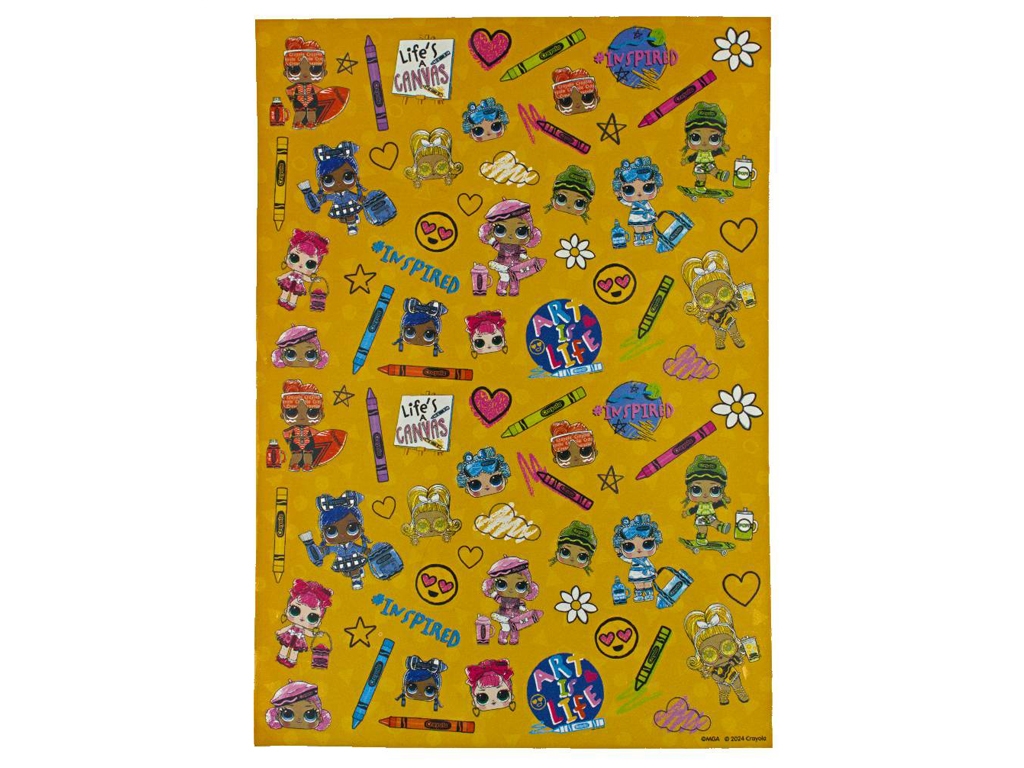 Мега набір наліпок Crayola, 35058 3