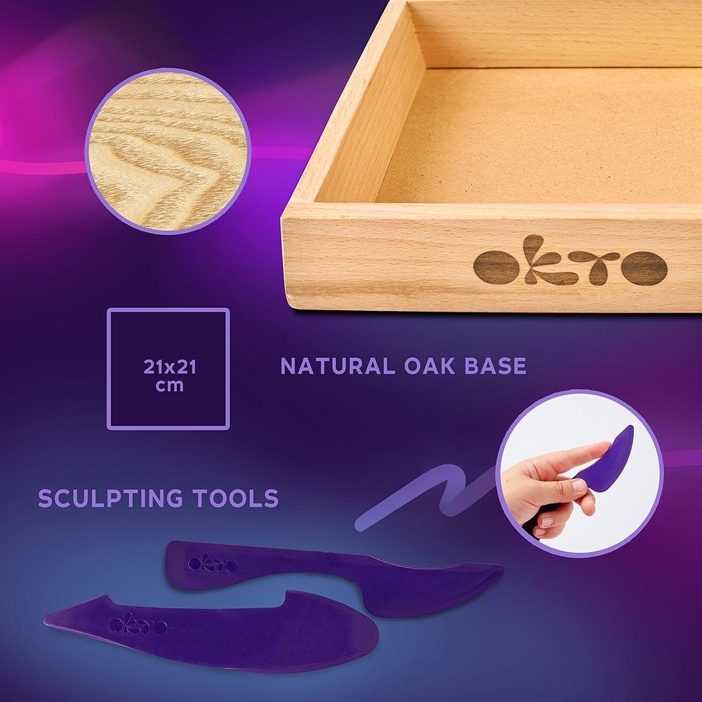 Набір для створення об`ємної картини Wood&Craft Зроби сам Маленькі світи "Троль" 21*21 см, 20031 4