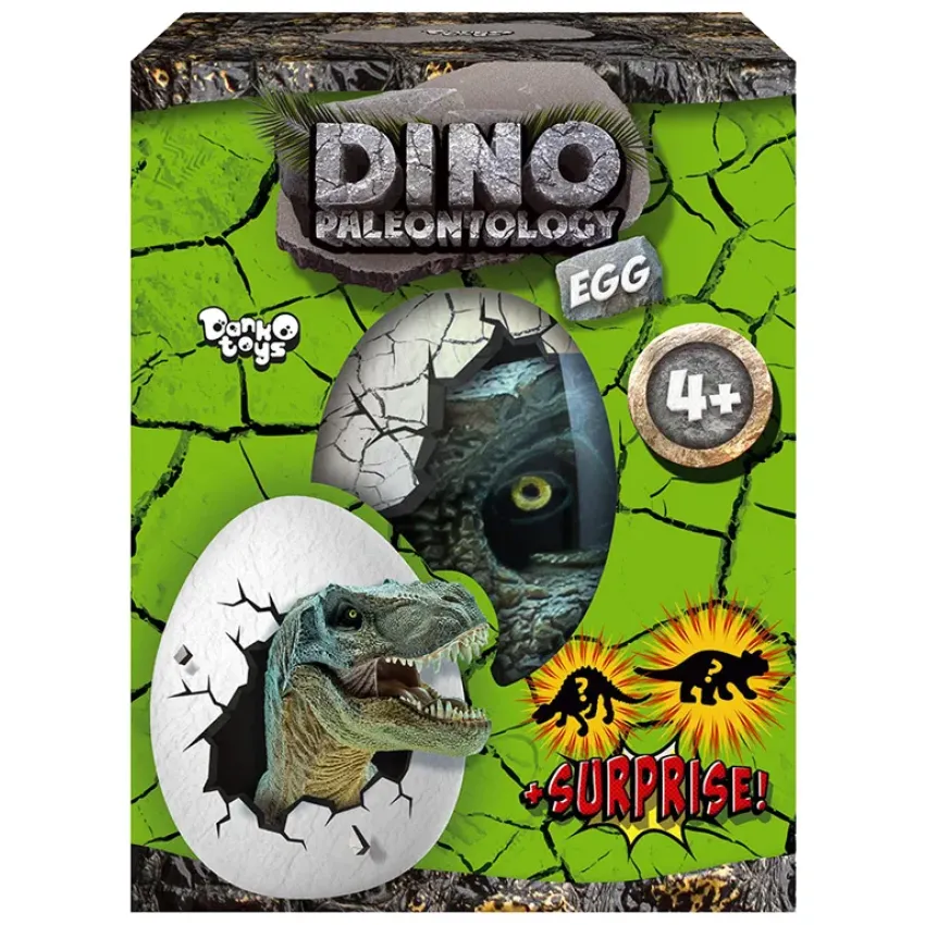Набір для проведення розкопок "Dino Paleontology. EGG" 4 в 1, DP-03-01