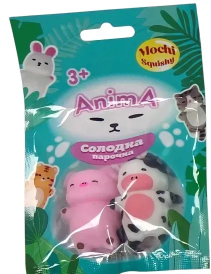 Коллекционные игрушки в наборе Monster Gum mochi squishy "Сладкая парочка", SK25002