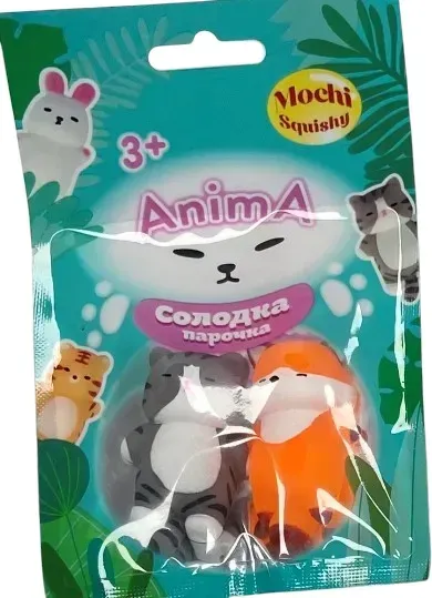 Коллекционные игрушки в наборе Monster Gum mochi squishy "Сладкая парочка", SK25002 1