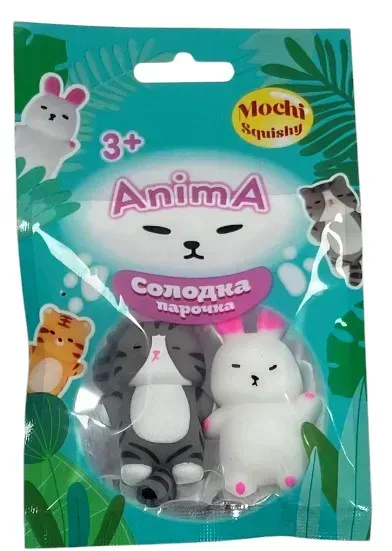 Коллекционные игрушки в наборе Monster Gum mochi squishy "Сладкая парочка", SK25002 2