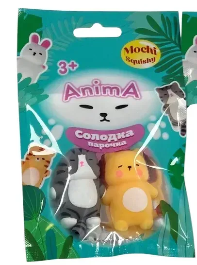 Коллекционные игрушки в наборе Monster Gum mochi squishy "Сладкая парочка", SK25002 3